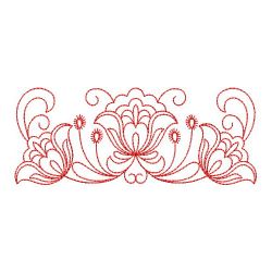 Redwork Heirloom Jacobean 04(Lg)