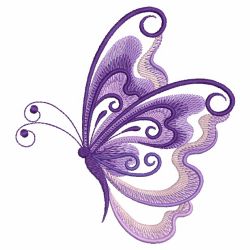 Colorful Butterfly 02(Lg) machine embroidery designs