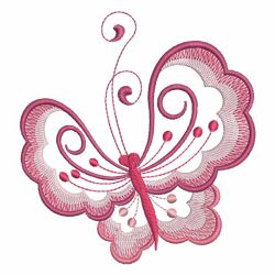 Colorful Butterfly 05(Lg) machine embroidery designs