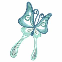 Colorful Butterfly 09(Lg) machine embroidery designs