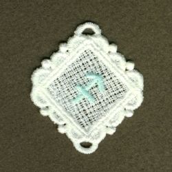 FSL Mini Zodiac Ornament 09 machine embroidery designs