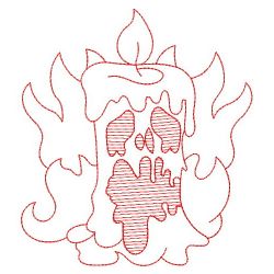 Redwork Halloween 02(Md) machine embroidery designs