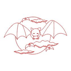 Redwork Halloween 07(Md) machine embroidery designs