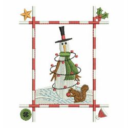 Folk Art Christmas machine embroidery designs