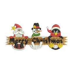 Folk Art Christmas 10 machine embroidery designs