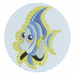 Tropical Fish 02 machine embroidery designs