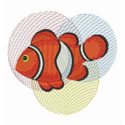 Tropical Fish 10 machine embroidery designs