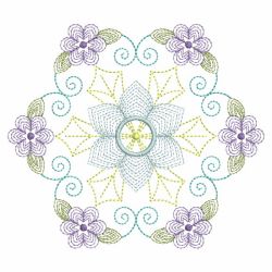 Rippled Heirloom Flowers(Lg) machine embroidery designs