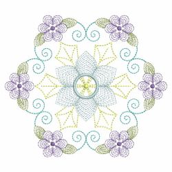 Rippled Heirloom Flowers(Sm) machine embroidery designs
