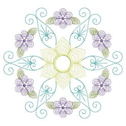 Rippled Heirloom Flowers 02(Sm) machine embroidery designs