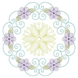 Rippled Heirloom Flowers 04(Sm) machine embroidery designs