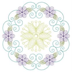 Rippled Heirloom Flowers 04(Sm) machine embroidery designs