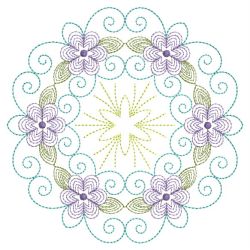 Rippled Heirloom Flowers 08(Sm) machine embroidery designs