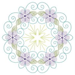 Rippled Heirloom Flowers 08(Lg) machine embroidery designs