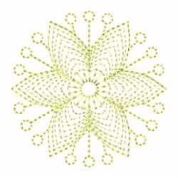 Rippled Heirloom Flowers 12(Lg) machine embroidery designs