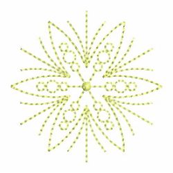 Rippled Heirloom Flowers 13(Sm) machine embroidery designs