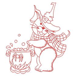 Redwork Halloween Mouse 07(Lg)