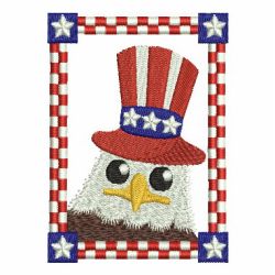 Patriotic Eagle 02 machine embroidery designs