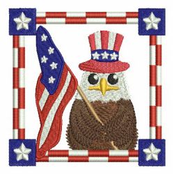 Patriotic Eagle 07 machine embroidery designs