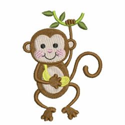 Baby Monkey 09 machine embroidery designs