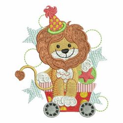 Circus Lion machine embroidery designs