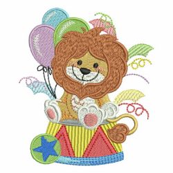 Circus Lion 02 machine embroidery designs