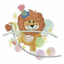 Circus Lion 08 machine embroidery designs