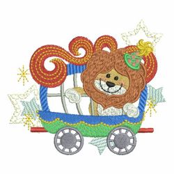 Circus Lion 10 machine embroidery designs