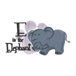 Alphabet Animals 02 machine embroidery designs