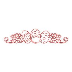 Redwork Happy Easter 01(Sm) machine embroidery designs