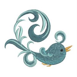 Decorative Bird 03 machine embroidery designs