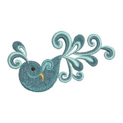 Decorative Bird 06 machine embroidery designs