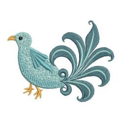 Decorative Bird 07 machine embroidery designs