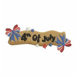 4th of July 01 machine embroidery designs