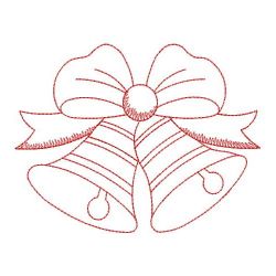 Redwork Simple Christmas 02(Md) machine embroidery designs