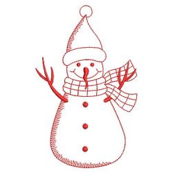Redwork Simple Christmas 09(Lg) machine embroidery designs
