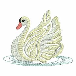 Lotus and Swan 06 machine embroidery designs