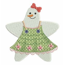 Star Shaped Snowman 04 machine embroidery designs