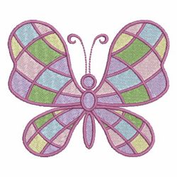 Assorted Colorful Butterfly 01 machine embroidery designs