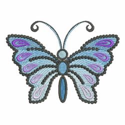 Assorted Colorful Butterfly 06 machine embroidery designs