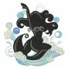 Silhouette Mermaid 05