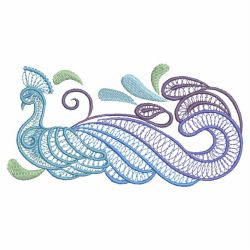 Artistic Peacock 06(Lg) machine embroidery designs