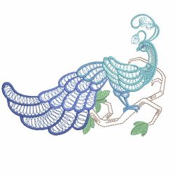Artistic Peacock 10(Lg) machine embroidery designs