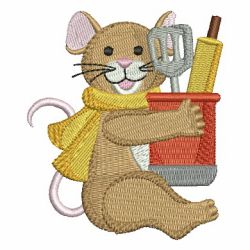 Chef Mouse machine embroidery designs
