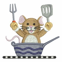 Chef Mouse 08 machine embroidery designs