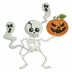 Halloween Skeleton 03 machine embroidery designs