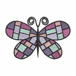 Fancy Colorful Butterfly 02 machine embroidery designs