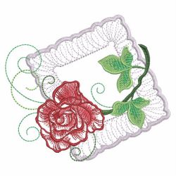 Heirloom Painting Rose 02(Sm) machine embroidery designs