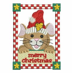 Christmas Mice 10 machine embroidery designs