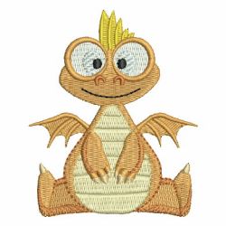 Cute Baby Dinosaur 03 machine embroidery designs